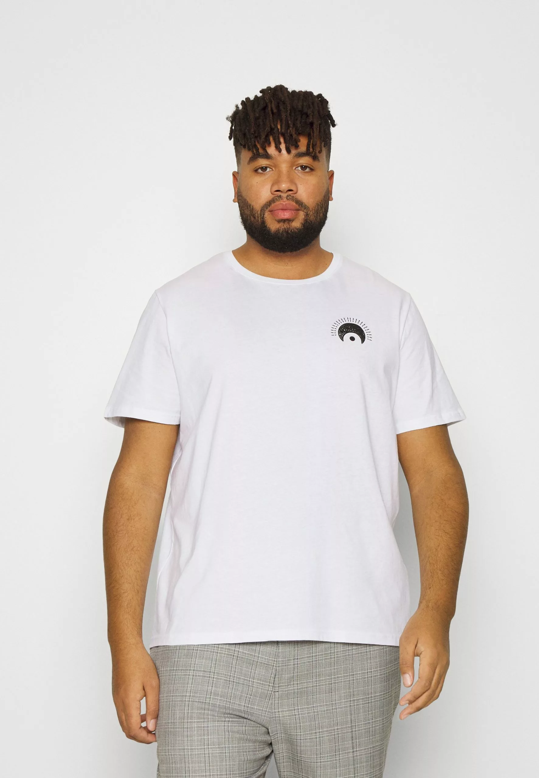 YOURTURN Eye Moon Tee Unisex - T-Shirt Print - White 5 YOURTURN Eye Moon Tee Unisex - T-Shirt Print - White - Afbeelding 3