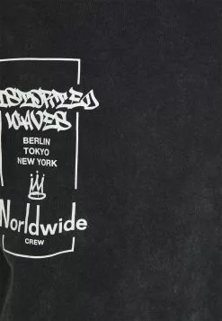 YOURTURN Print Wash Unisex - T-Shirt Print - Black -YOURTURN WINKEL 06943820840f4be1b34255108779d04e