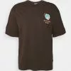 YOURTURN Graphic Tee Unisex - T-Shirt Print - Brown -YOURTURN WINKEL 08d5e85cc49744139e8d68e02a0fcb31