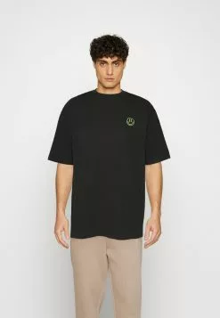 YOURTURN Unisex - T-Shirt Basic - Black