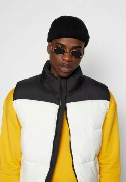 YOURTURN Puffer Vest Unisex - Bodywarmer - Black/White -YOURTURN WINKEL 15fb2b9461114cf3bc4b9370605dc900