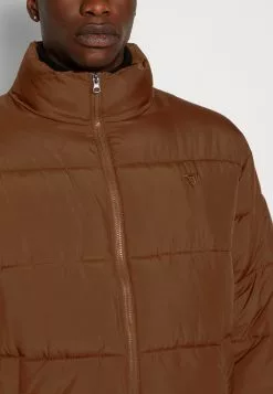 YOURTURN Oversize Puffer Jacket Unisex- Winterjas - Brown -YOURTURN WINKEL 1e84afe9247c4a628735c8a40bfca338