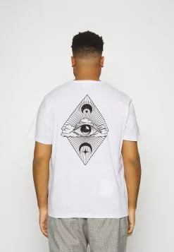 YOURTURN Eye Moon Tee Unisex - T-Shirt Print - White