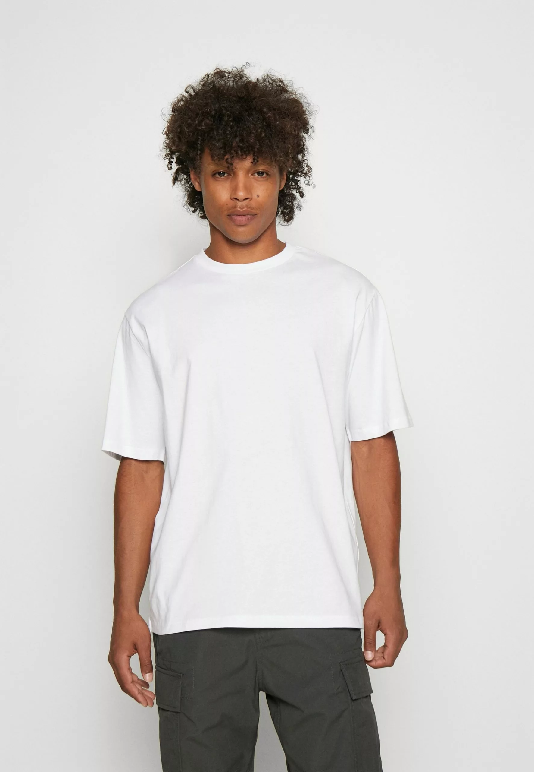 YOURTURN 3Pack Unisex - T-Shirt Basic - White/Dark Grey /Dark Brown 5 YOURTURN 3Pack Unisex - T-Shirt Basic - White/Dark Grey /Dark Brown - Afbeelding 3