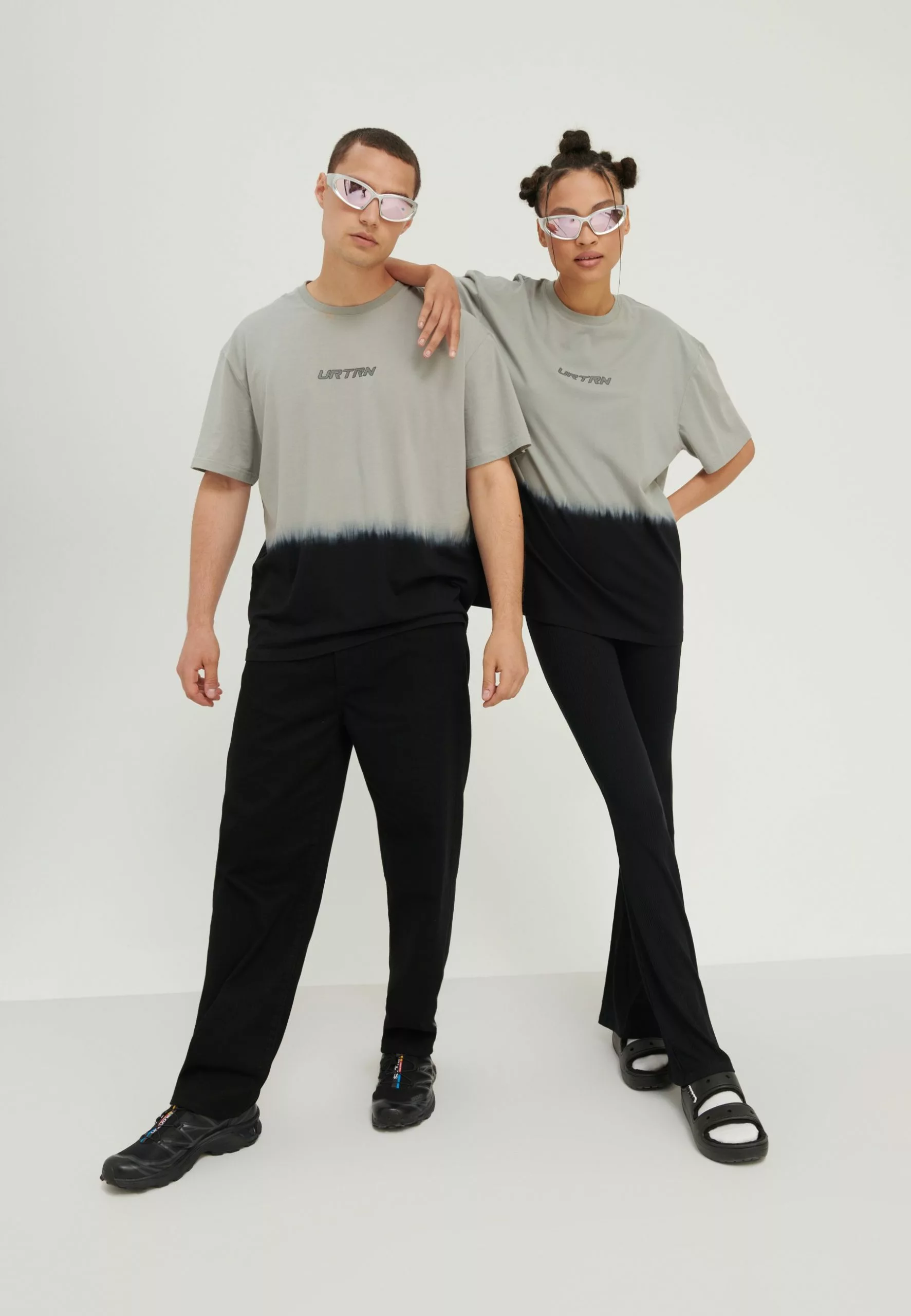 YOURTURN Unisex - T-Shirt Print - Grey 4 YOURTURN Unisex - T-Shirt Print - Grey - Afbeelding 2