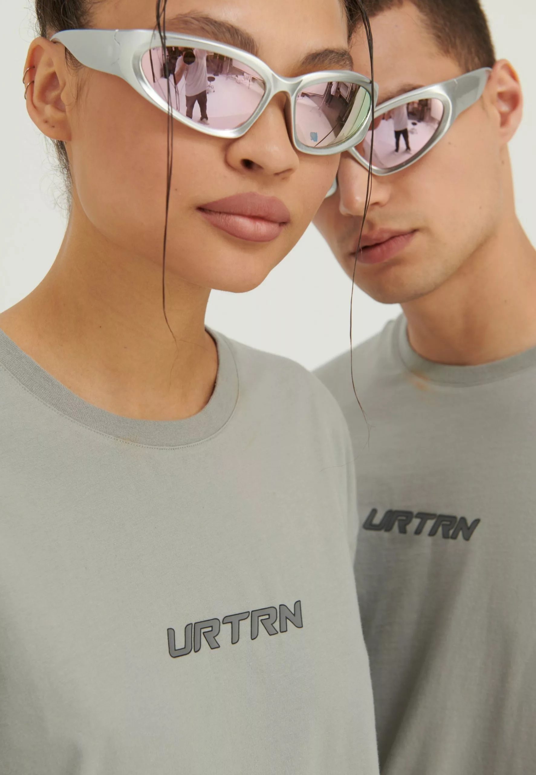 YOURTURN Unisex - T-Shirt Print - Grey 7 YOURTURN Unisex - T-Shirt Print - Grey - Afbeelding 5