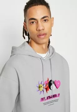 YOURTURN Unisex - Hoodie - Grey -YOURTURN WINKEL 3892a580917e4b94a503738ae6c81a43