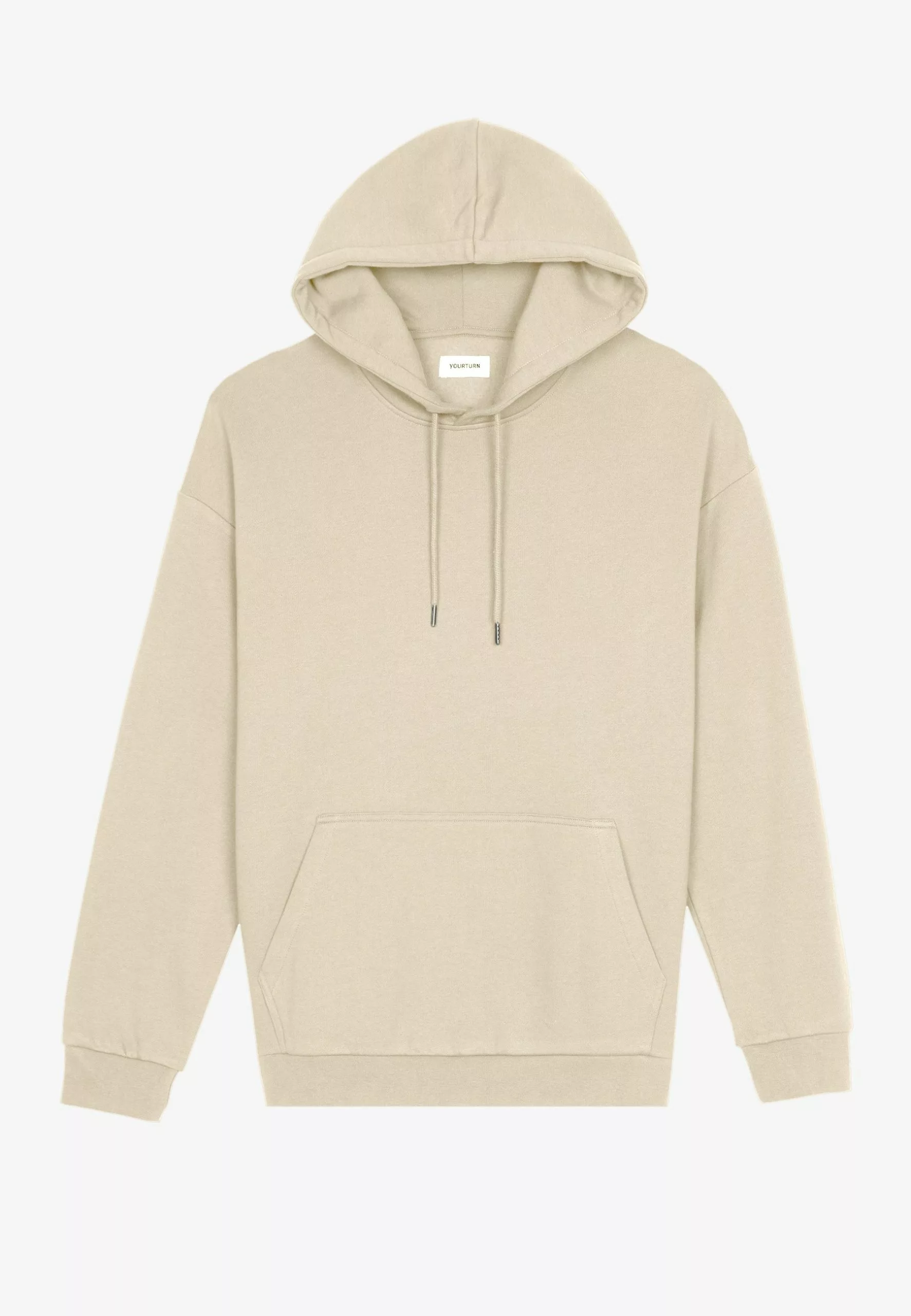 YOURTURN Unisex - Hoodie - Beige 6 YOURTURN Unisex - Hoodie - Beige - Afbeelding 4