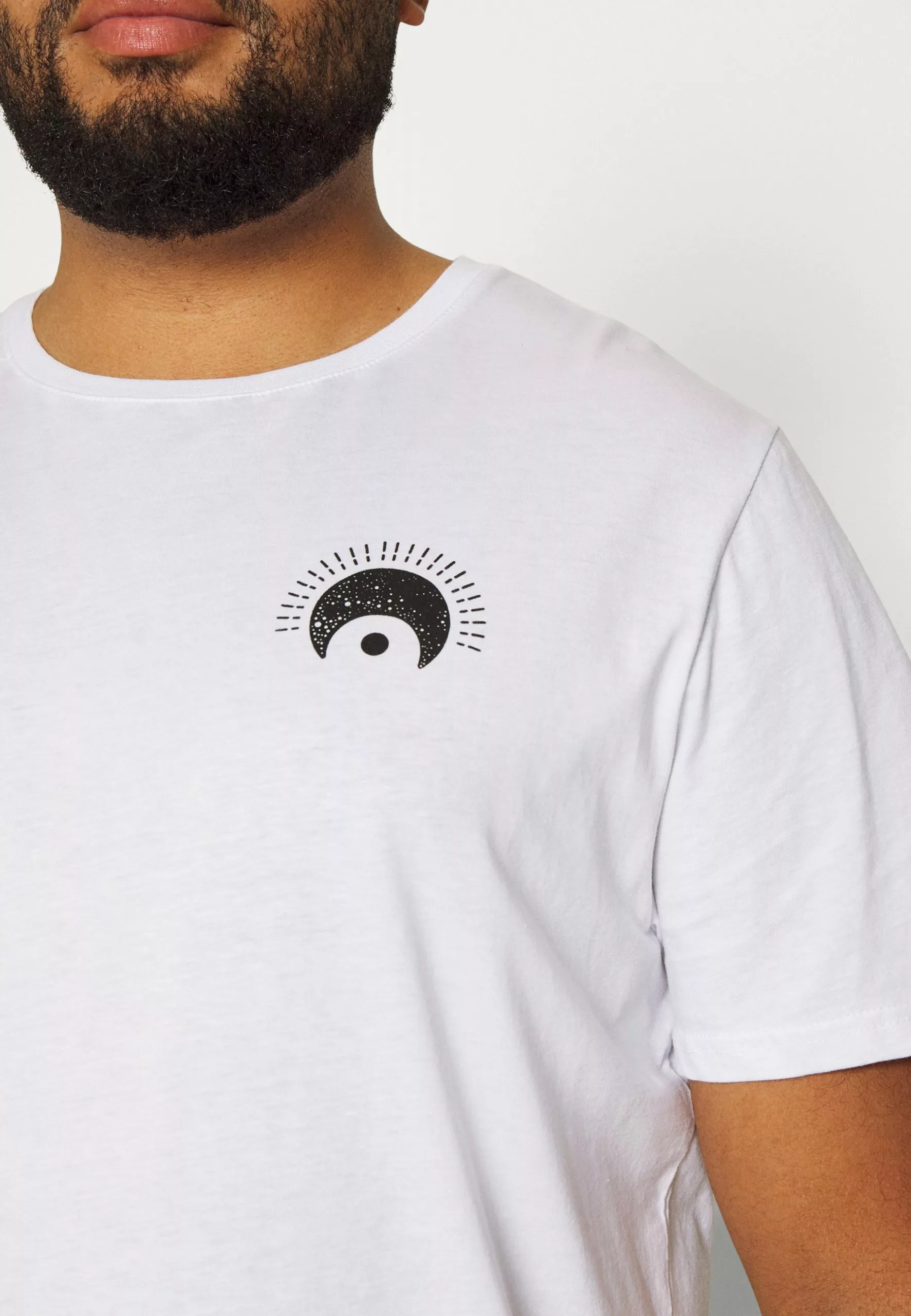 YOURTURN Eye Moon Tee Unisex - T-Shirt Print - White 9 YOURTURN Eye Moon Tee Unisex - T-Shirt Print - White - Afbeelding 7