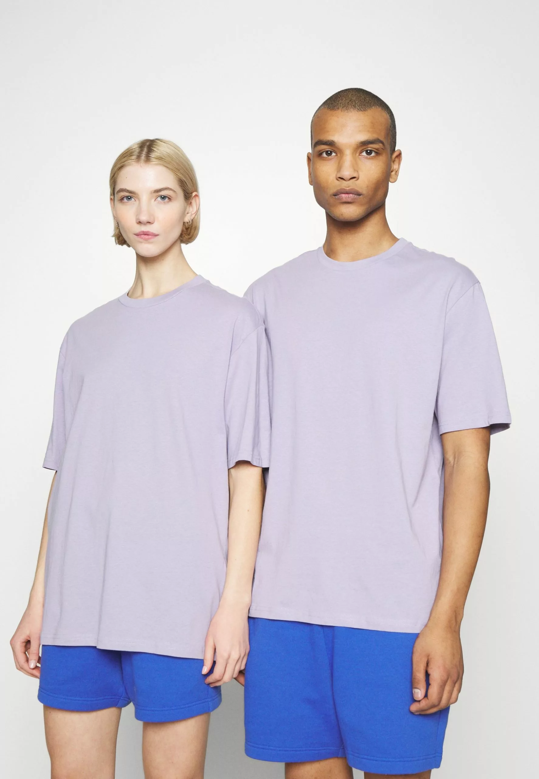 YOURTURN 3Pack Unisex - T-Shirt Basic - Light Green/Lilac/Light Brown 7 YOURTURN 3Pack Unisex - T-Shirt Basic - Light Green/Lilac/Light Brown - Afbeelding 5