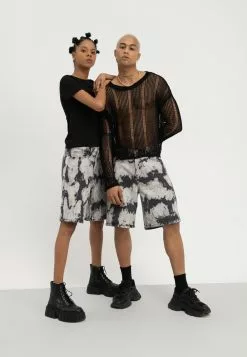 YOURTURN Unisex - Jeansshort - Black Denim 8 YOURTURN Unisex - Jeansshort - Black Denim -YOURTURN WINKEL 6088e2d2a2b147c19ffdb126c24f3902