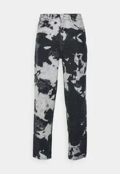 YOURTURN Unisex Moonwash Unisex - Relaxed Fit Jeans - Black -YOURTURN WINKEL 63a59d7327164861abcb6b5e128ec972