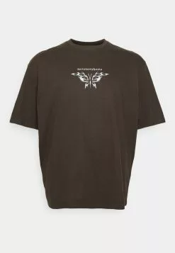 YOURTURN T-Shirt Print - Brown -YOURTURN WINKEL 65b23aeaf77a4c1e84cd5ce13c000801