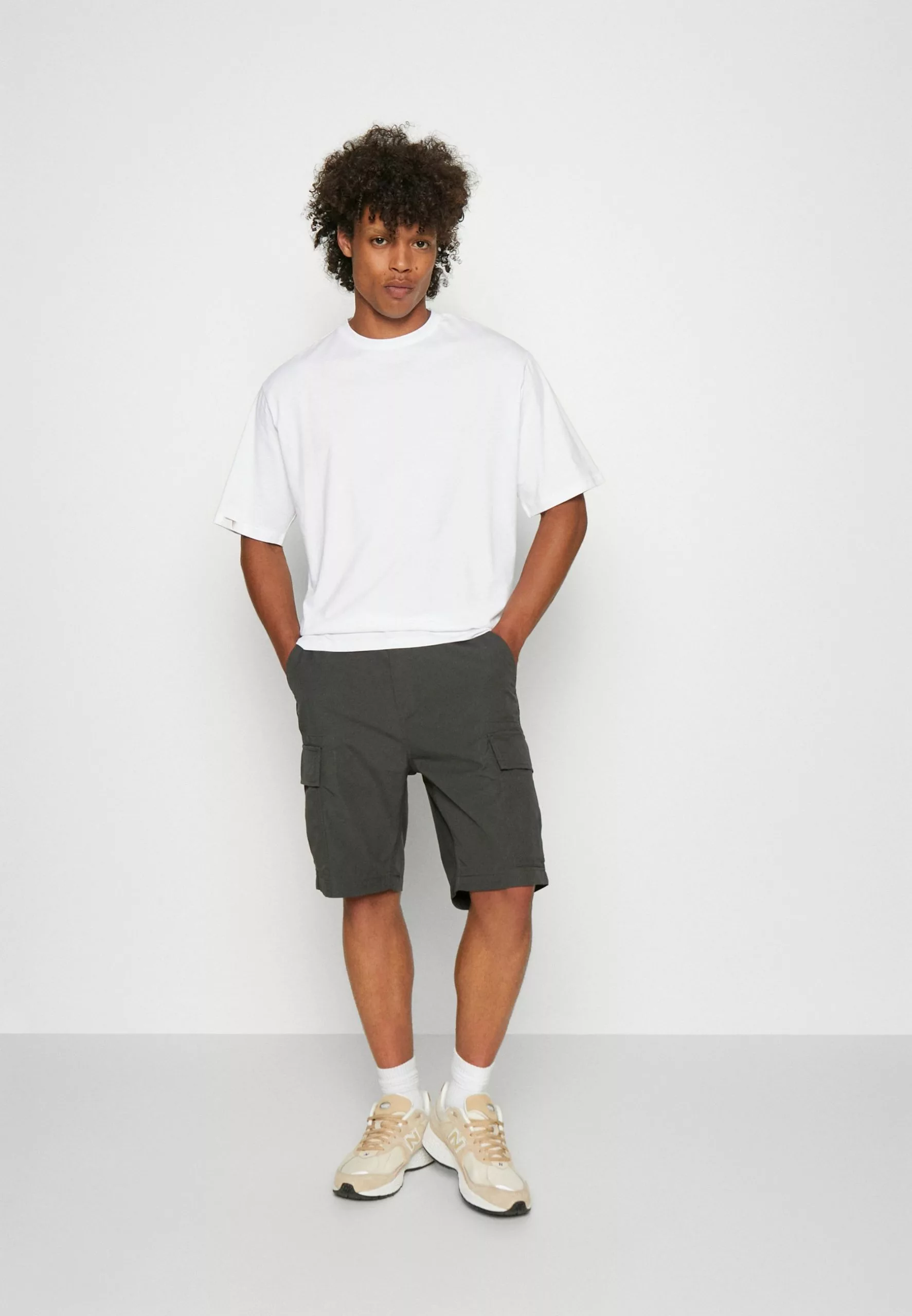 YOURTURN 3Pack Unisex - T-Shirt Basic - White/Dark Grey /Dark Brown 3 YOURTURN 3Pack Unisex - T-Shirt Basic - White/Dark Grey /Dark Brown