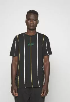 YOURTURN Unisex - T-Shirt Print - Black/White