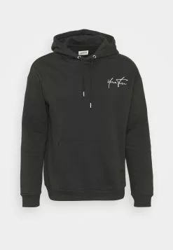 YOURTURN Bold Script Hoodie Unisex - Sweater - Black -YOURTURN WINKEL 7c14ce34c34b49bbb5a709f758a78f07