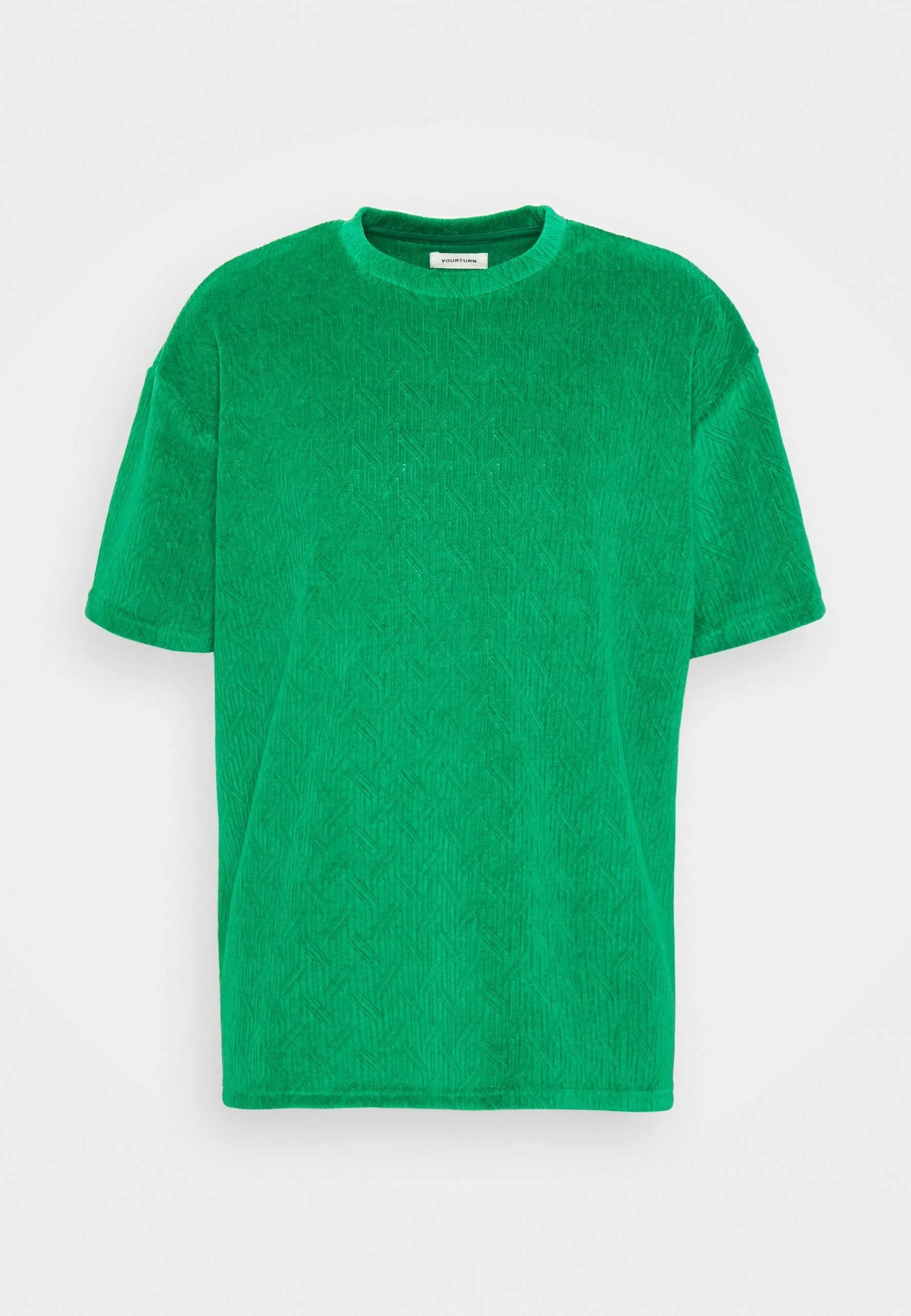 YOURTURN Unisex - T-Shirt Basic - Green 7 YOURTURN Unisex - T-Shirt Basic - Green - Afbeelding 5