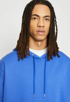 YOURTURN Super Oversized Unisex - Hoodie - Blue -YOURTURN WINKEL 7febf9209e474a00b7b4511007decfc7