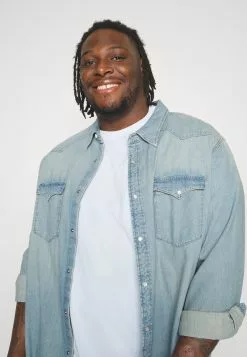 YOURTURN Unisex 2 Pack- T-Shirt Basic - Light Blue/Dark Blue -YOURTURN WINKEL 803aae824a8d47309f17c30e8575b487