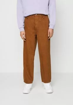 YOURTURN Unisex - Relaxed Fit Jeans - Brown