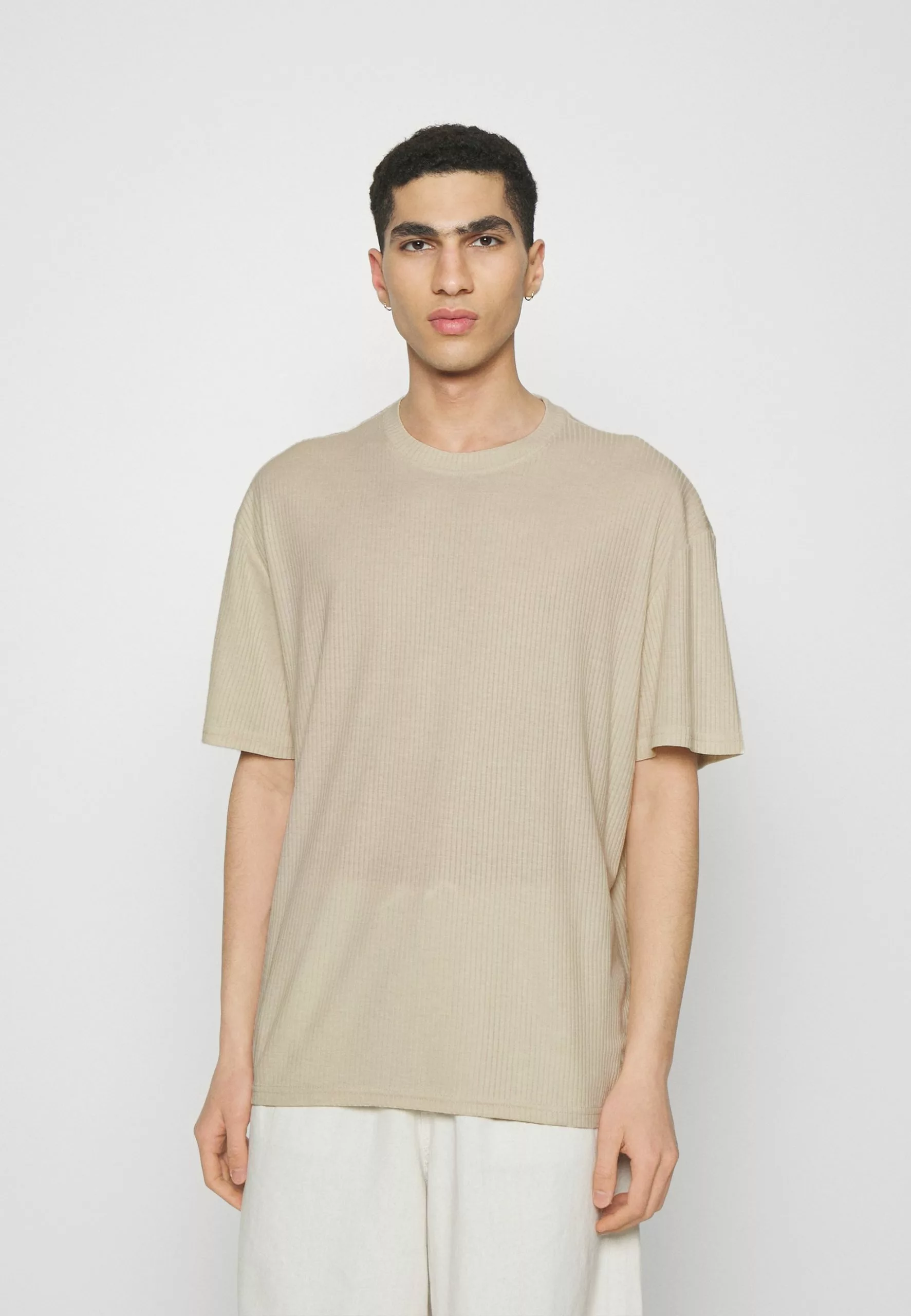 YOURTURN Unisex 2 Pack - T-Shirt Basic - Offwhite/Light Green 6 YOURTURN Unisex 2 Pack - T-Shirt Basic - Offwhite/Light Green - Afbeelding 4