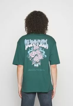 YOURTURN Graphic Tee Unisex - T-Shirt Print - Green