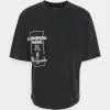 YOURTURN Print Wash Unisex - T-Shirt Print - Black -YOURTURN WINKEL 94676f3817cb47eb8e3307aaf2076680