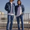YOURTURN Wincent Weiss Unisex - Spijkerjas - Blue Denim -YOURTURN WINKEL 9f4ff032a629473aaac5a31a7730e596