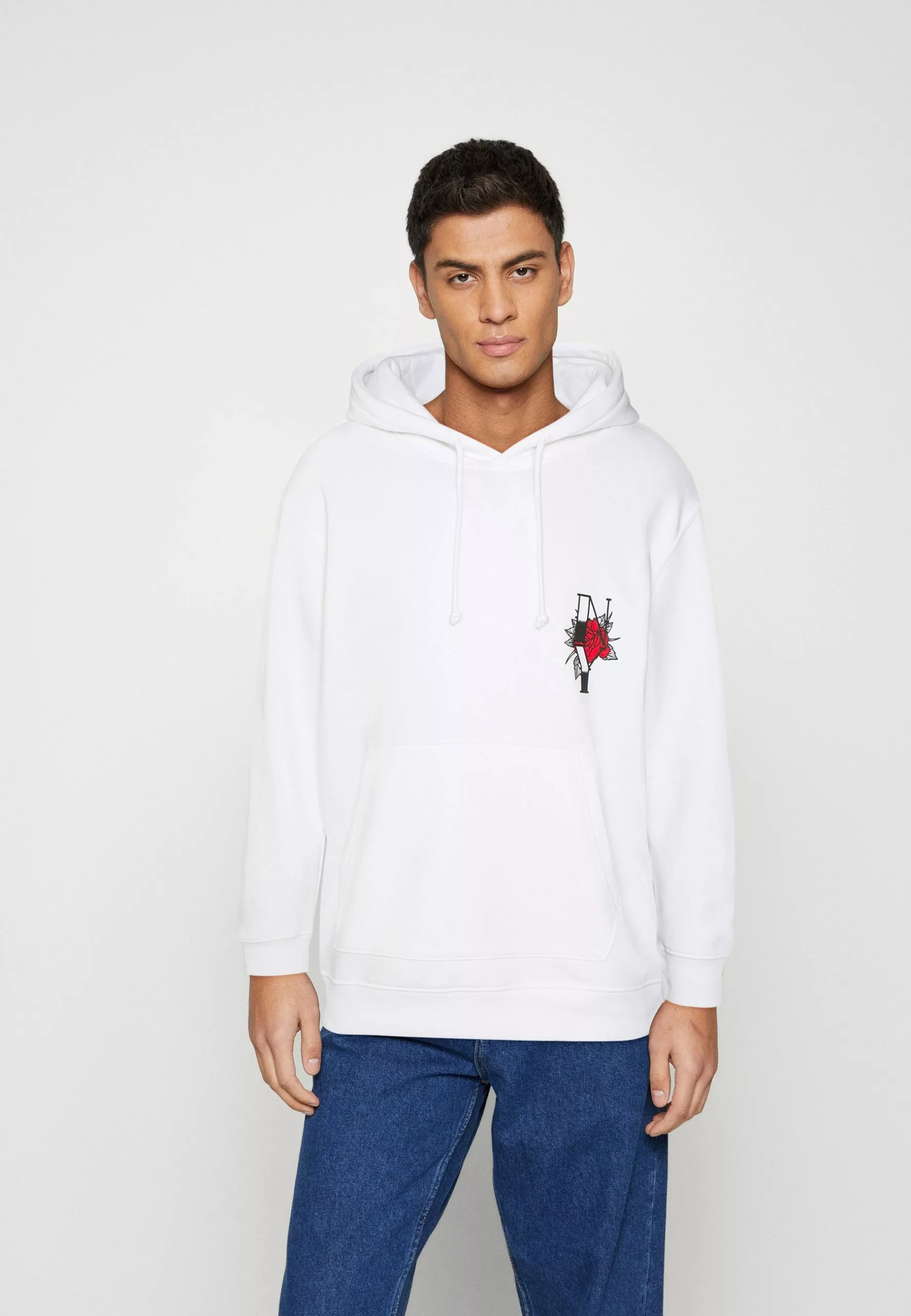 YOURTURN Unisex - Hoodie - White 5 YOURTURN Unisex - Hoodie - White - Afbeelding 3