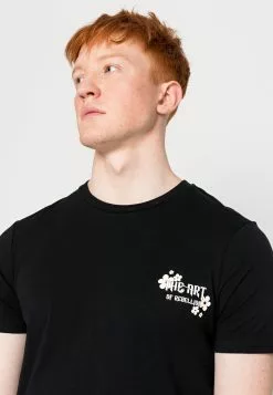 YOURTURN Dragon Tiger Tee - T-Shirt Print - Black -YOURTURN WINKEL aaeff5554c094769929186974f7f8a59