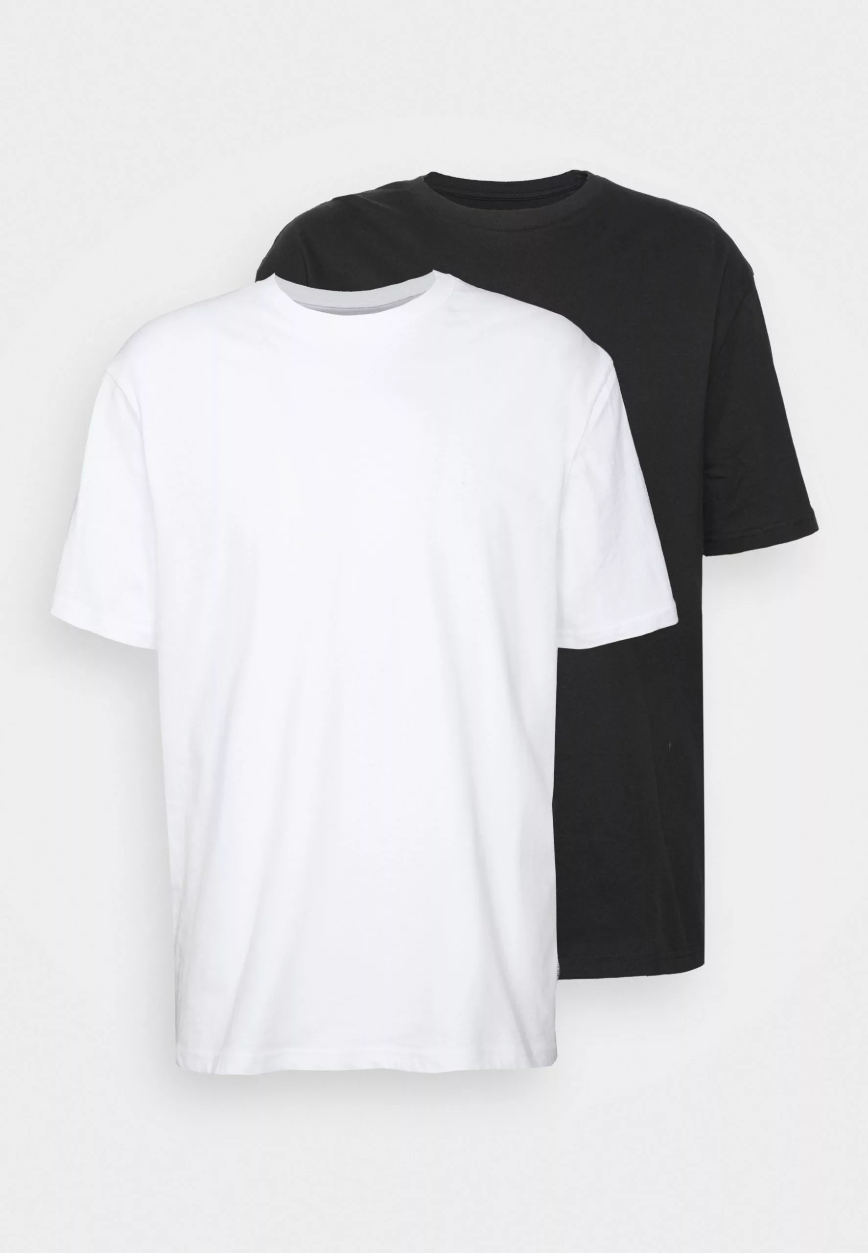 YOURTURN 2 Pack Unisex - T-Shirt Basic - Black/White 3 YOURTURN 2 Pack Unisex - T-Shirt Basic - Black/White