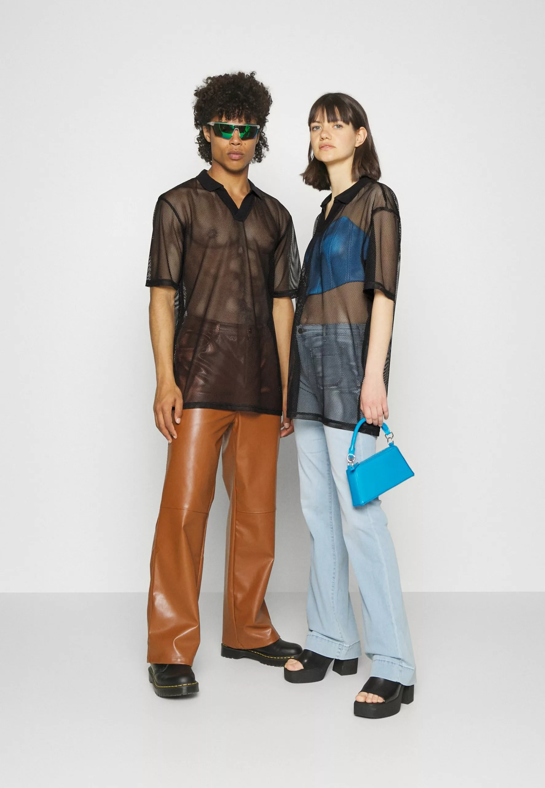 YOURTURN Unisex - Poloshirt - Grey 4 YOURTURN Unisex - Poloshirt - Grey - Afbeelding 2