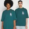 YOURTURN Unisex - T-Shirt Print - Dark Green -YOURTURN WINKEL d0af842711674b4eb98a7998c2b02ff8