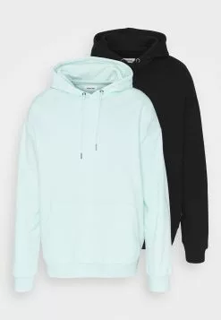 YOURTURN 2 Pack Unisex - Hoodie - Black/Mint -YOURTURN WINKEL d48eda3a2a1a4933a826b17f7f0a21bd