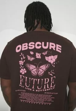 YOURTURN T-Shirt Print - Dark Brown -YOURTURN WINKEL d8f393defc3d420bad3f6109b2939097