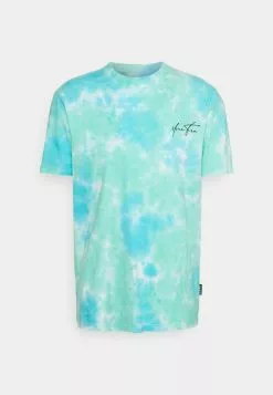 YOURTURN Unisex - T-Shirt Print - Blue/Green