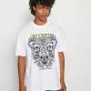 YOURTURN Rule Skull Graphic Tee Unisex - T-Shirt Print - White -YOURTURN WINKEL dcabe2eb130841cda4df71dd70c3393d