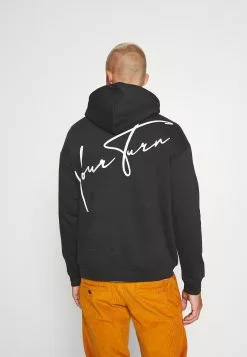 YOURTURN Bold Script Hoodie Unisex - Sweater - Black