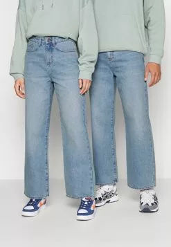 YOURTURN Unisex - Relaxed Fit Jeans - Blue