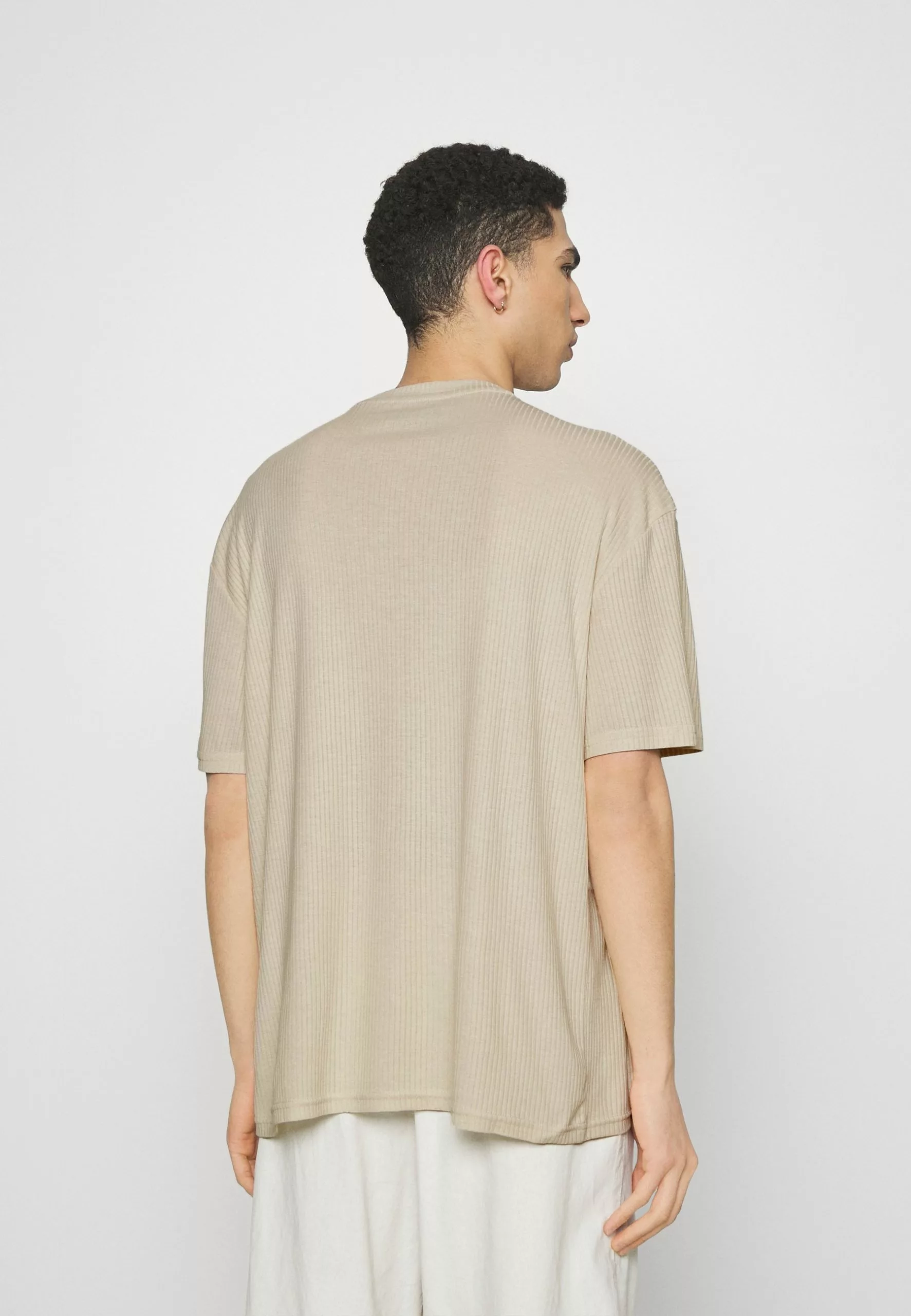 YOURTURN Unisex 2 Pack - T-Shirt Basic - Offwhite/Light Green 5 YOURTURN Unisex 2 Pack - T-Shirt Basic - Offwhite/Light Green - Afbeelding 3