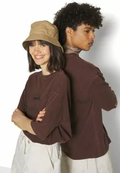 YOURTURN Unisex - T-Shirt Print - Dark Brown -YOURTURN WINKEL ed0047be63e54a299600a138edfa9bf3