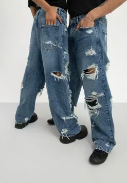 YOURTURN Unisex - Relaxed Fit Jeans - Light Blue Denim -YOURTURN WINKEL f02b5a86a60a43f285c66bf0972136a0