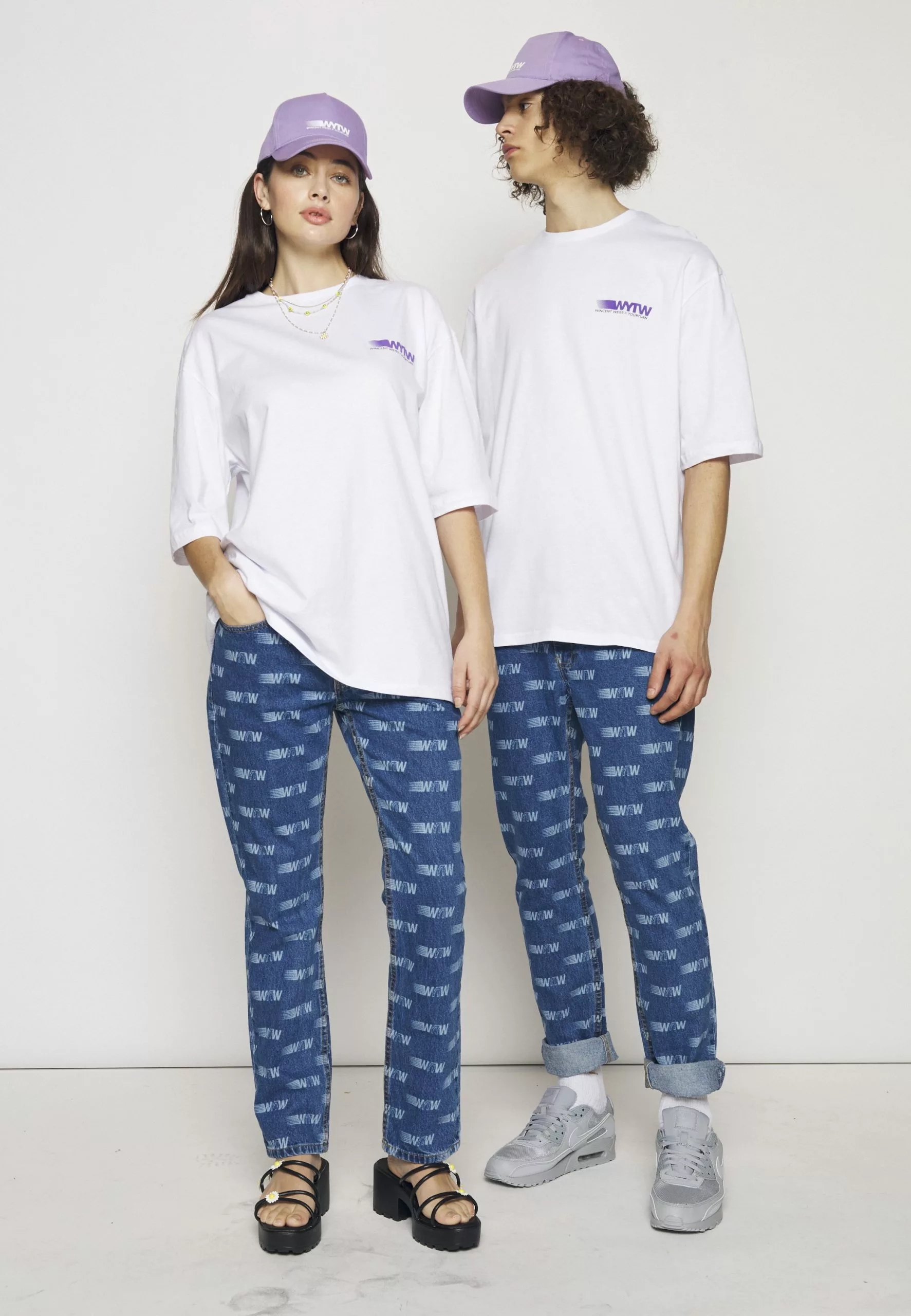 YOURTURN WincentWeiss Unisex - Straight Leg Jeans - Blue Denim 8 YOURTURN WincentWeiss Unisex - Straight Leg Jeans - Blue Denim - Afbeelding 6