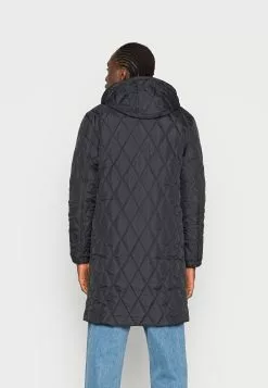 YOURTURN Coat Unisex - Halflange Jas - Black -YOURTURN WINKEL fb327cf25e1449dfb3f6baf7694c3154